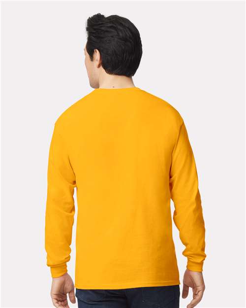 Gildan 2400 Gold — on model back