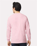 Gildan 2400 Light Pink — on model back