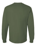 Gildan 2400 Military Green — back