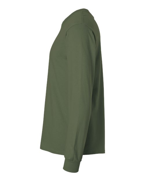 Gildan 2400 Military Green — direct side