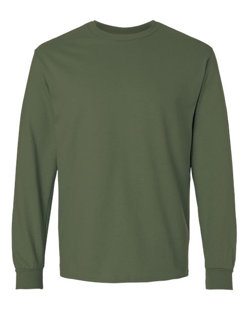 Gildan 2400 Military Green — front