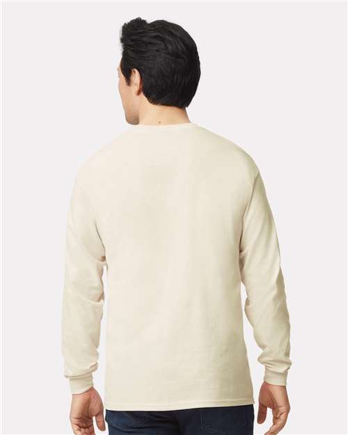 Gildan 2400 Natural — on model back