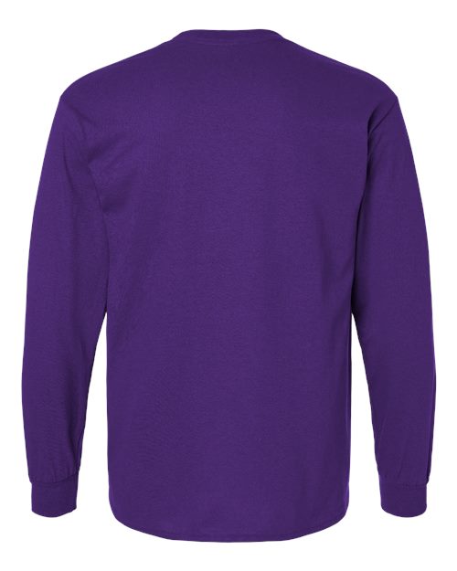 Gildan 2400 Purple — back