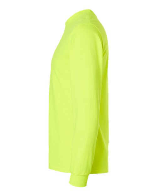 Gildan 2400 Safety Green — direct side