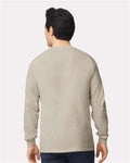 Gildan 2400 Sand — on model back