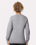 Gildan 2400 Sport Grey — on model back