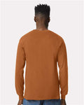 Gildan 2400 Texas Orange — on model back