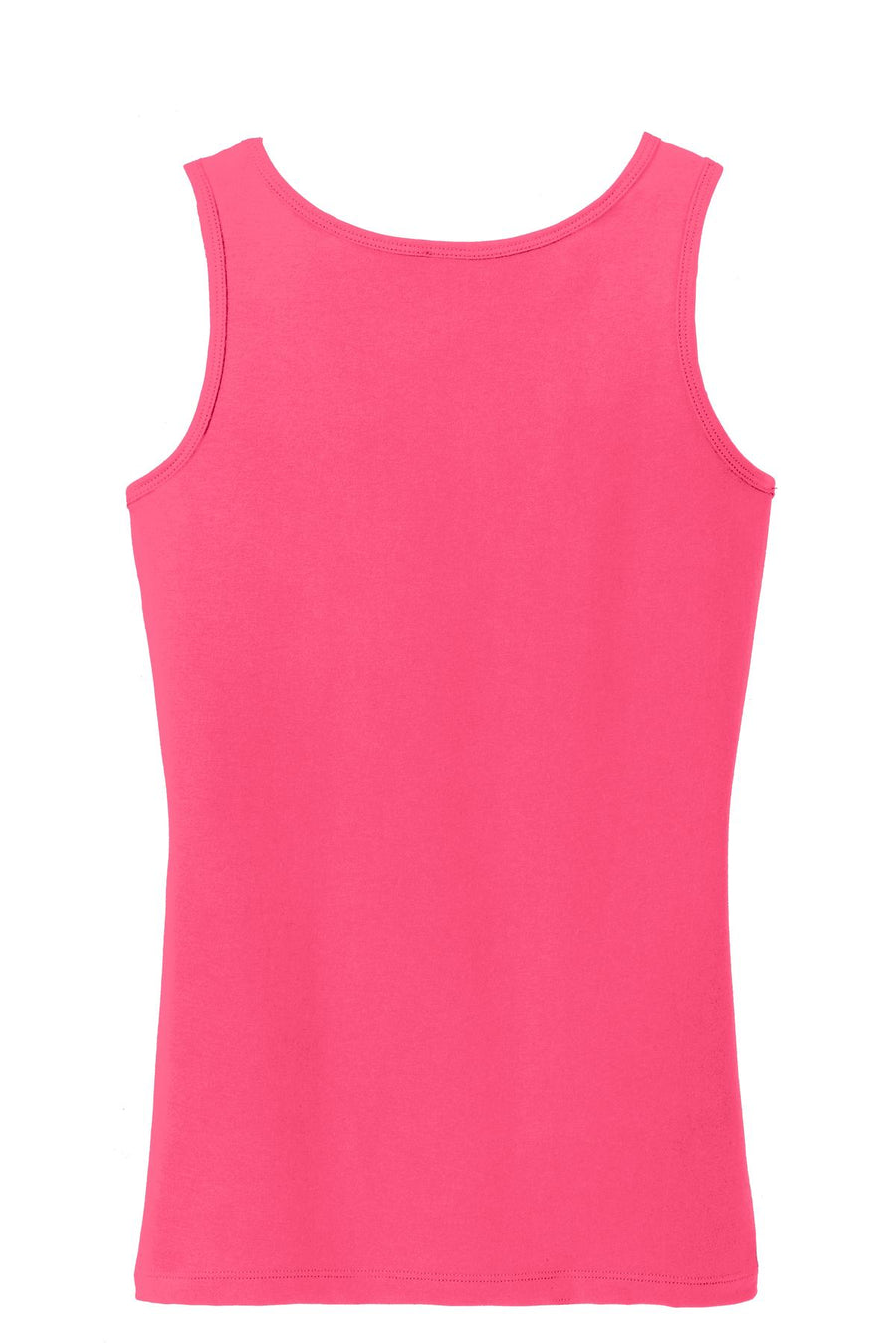Women's Junior The Concert Tank - Neon Pink