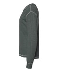 J. America 8238 Charcoal Heather/ Vintage White — direct side