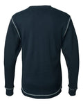 J. America 8238 Vintage Navy/ Vintage White — back