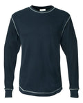J. America 8238 Vintage Navy/ Vintage White — front