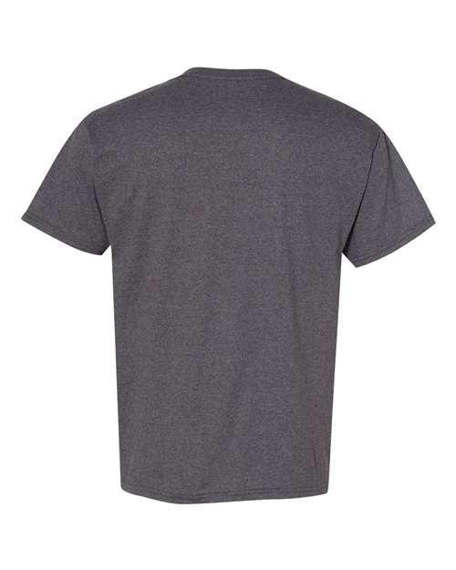 Hanes 5170 Charcoal Heather — back