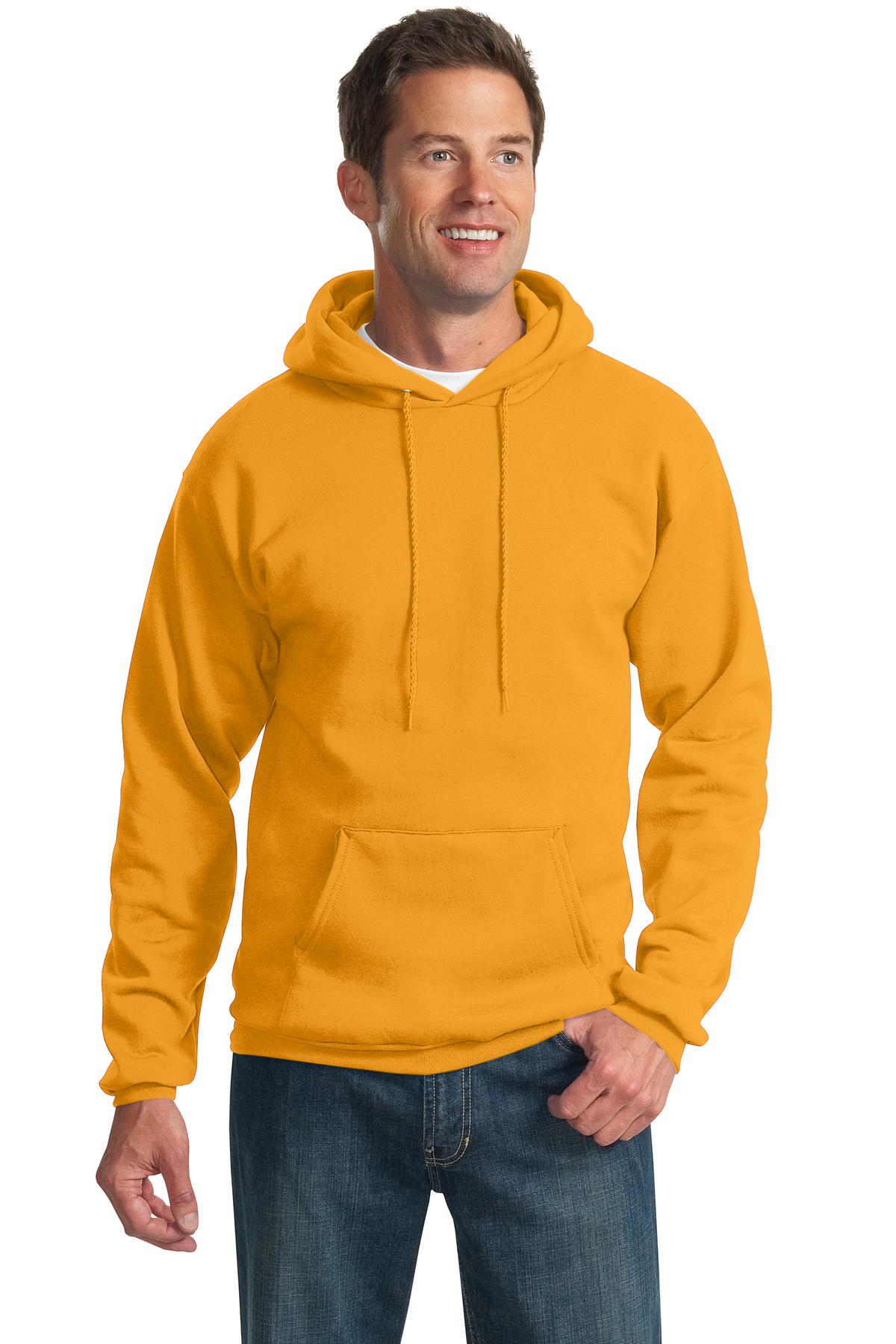 Unisex Essential Fleece Pullover Hoodie - Gold