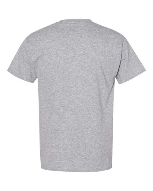 Hanes 5170 Light Steel — back