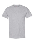 Hanes 5170 Light Steel — front