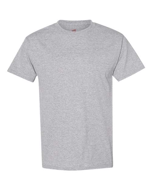 Hanes 5170 Light Steel — front