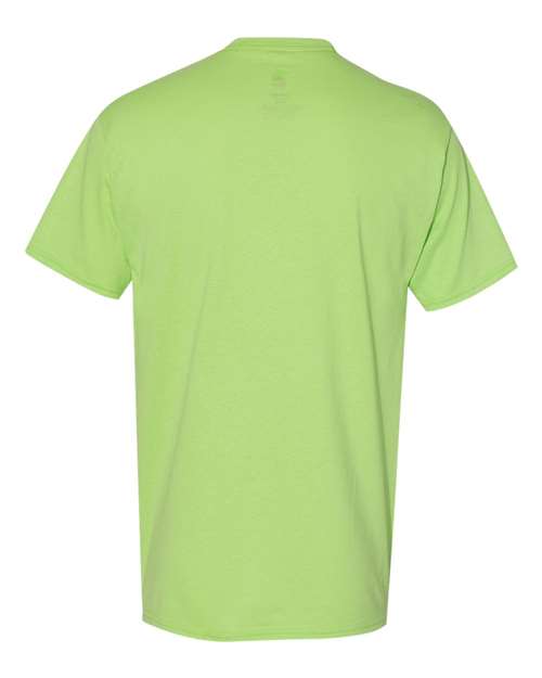 Hanes 5170 Lime — back