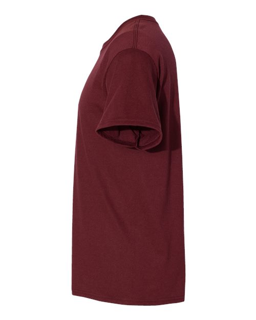 Hanes 5170 Maroon — direct side