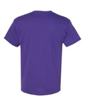Hanes 5170 Purple — back