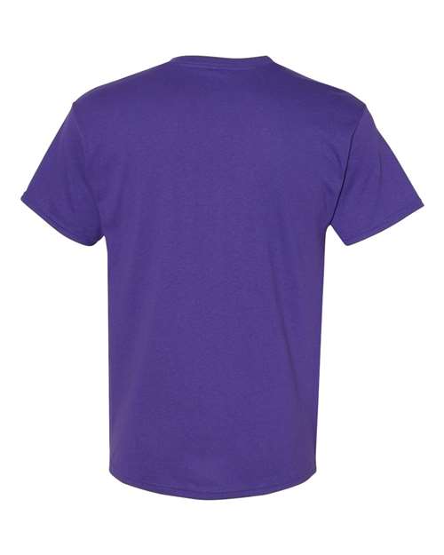 Hanes 5170 Purple — back
