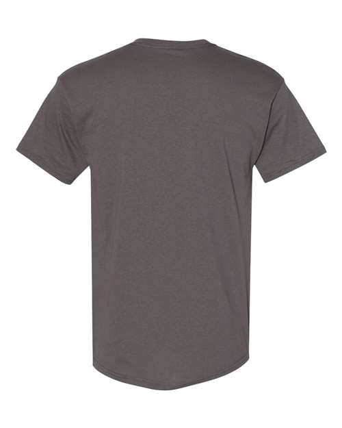 Hanes 5170 Smoke Grey — back