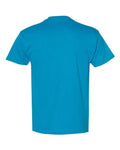 Hanes 5170 Teal — back