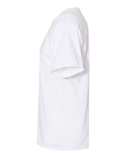 Hanes 5170 White — direct side