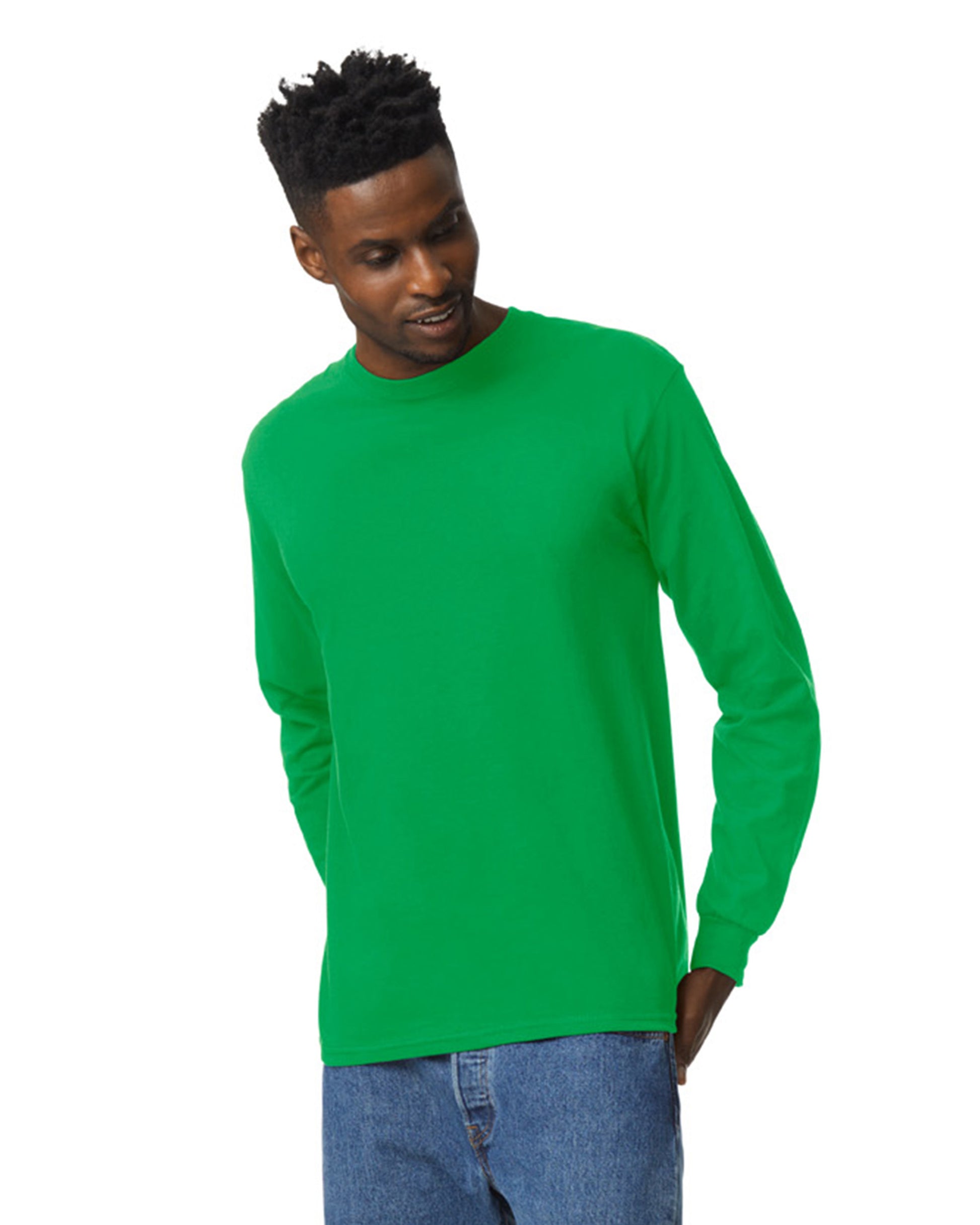 Unisex Ultra Cotton® Long-Sleeve T-Shirt - Irish Green