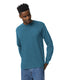Gildan G240 - Unisex Ultra Cotton® Long-Sleeve T-Shirt - Indigo Blue