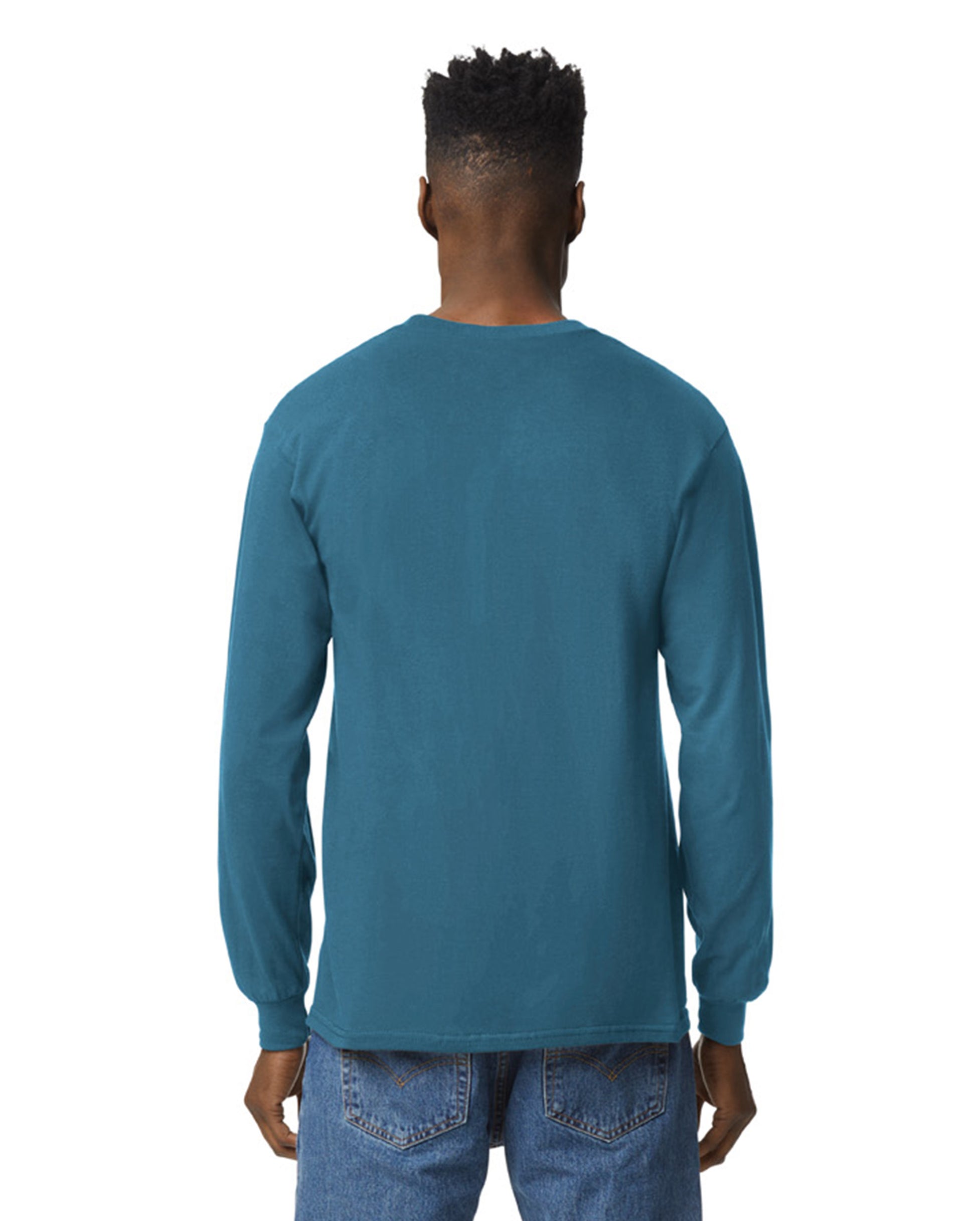 Unisex Ultra Cotton® Long-Sleeve T-Shirt - Indigo Blue