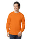 Gildan G240 - Unisex Ultra Cotton® Long-Sleeve T-Shirt - Safety Orange