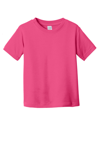 Toddler Fine Jersey T-Shirt - Hot Pink