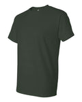 Gildan 8000 Forest Green — side