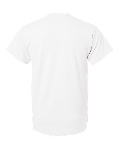 Gildan 8000 White — back