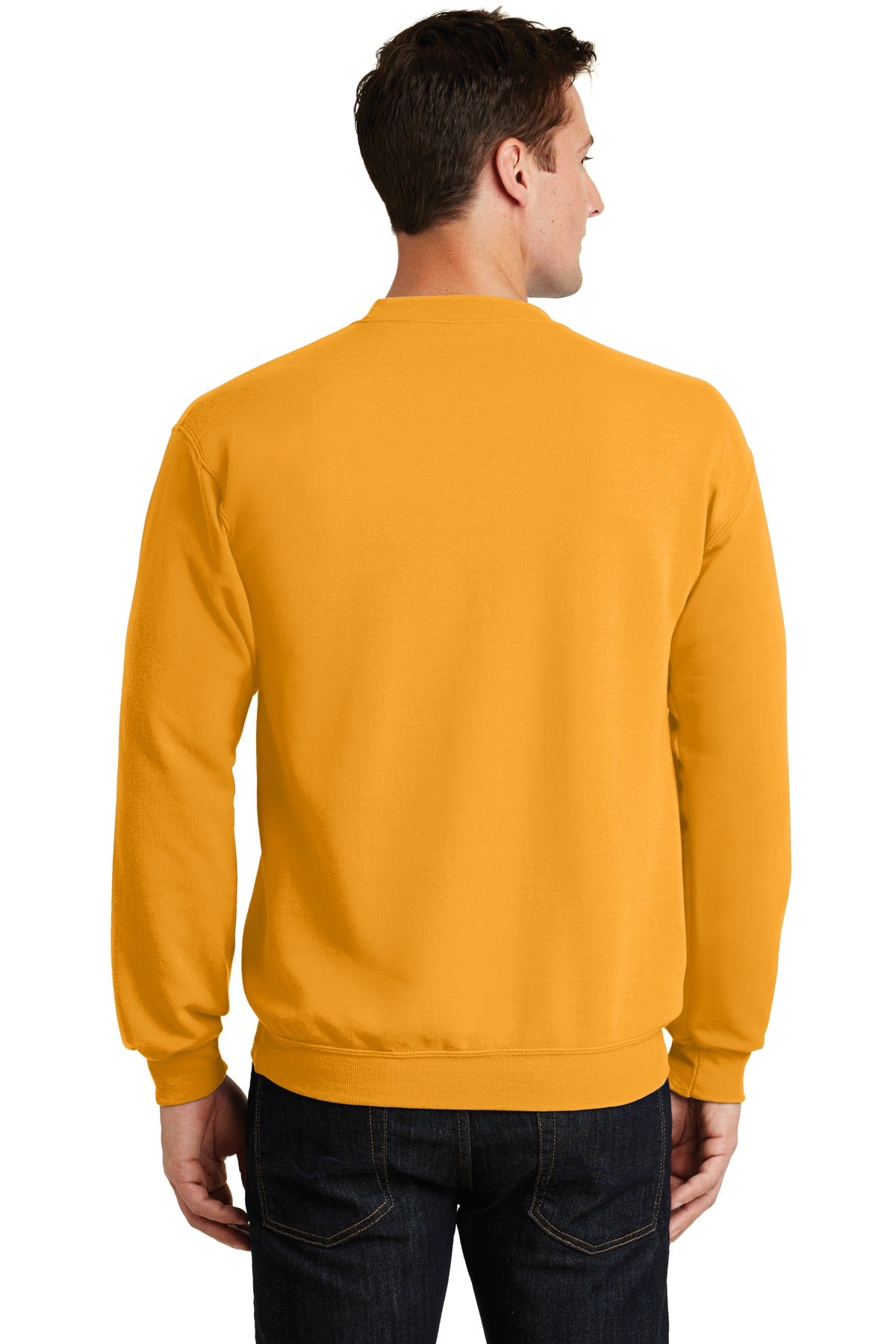Unisex Core Fleece Crewneck Sweatshirt - Gold