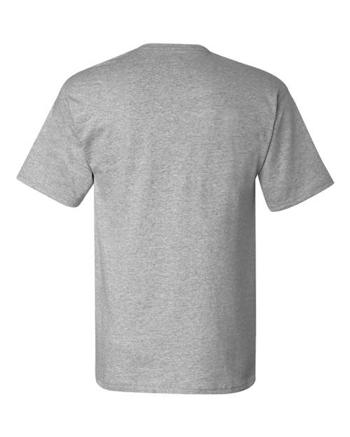 Hanes 5590 Light Steel — back