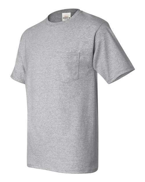 Hanes 5590 Light Steel — side