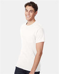 Hanes 5590 White — on model side