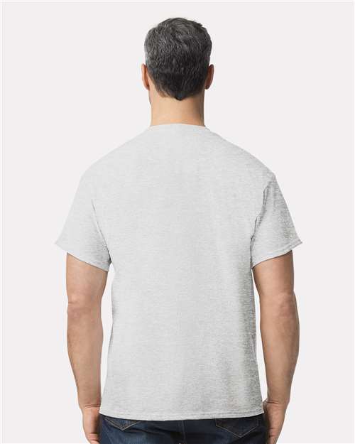 Gildan 2300 Ash — on model back