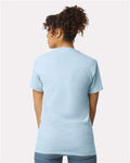 Gildan 2300 Light Blue — on model back