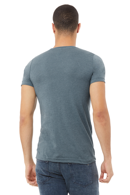 Unisex Heather CVC T-Shirt - Heather Slate