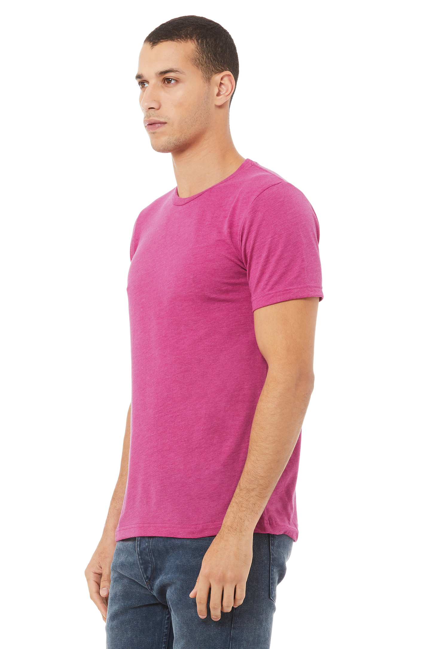 Unisex Triblend T-Shirt - Berry Triblend