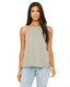 Bella + Canvas 8809 - Women's Flowy High Neck Tank - Heather Stone