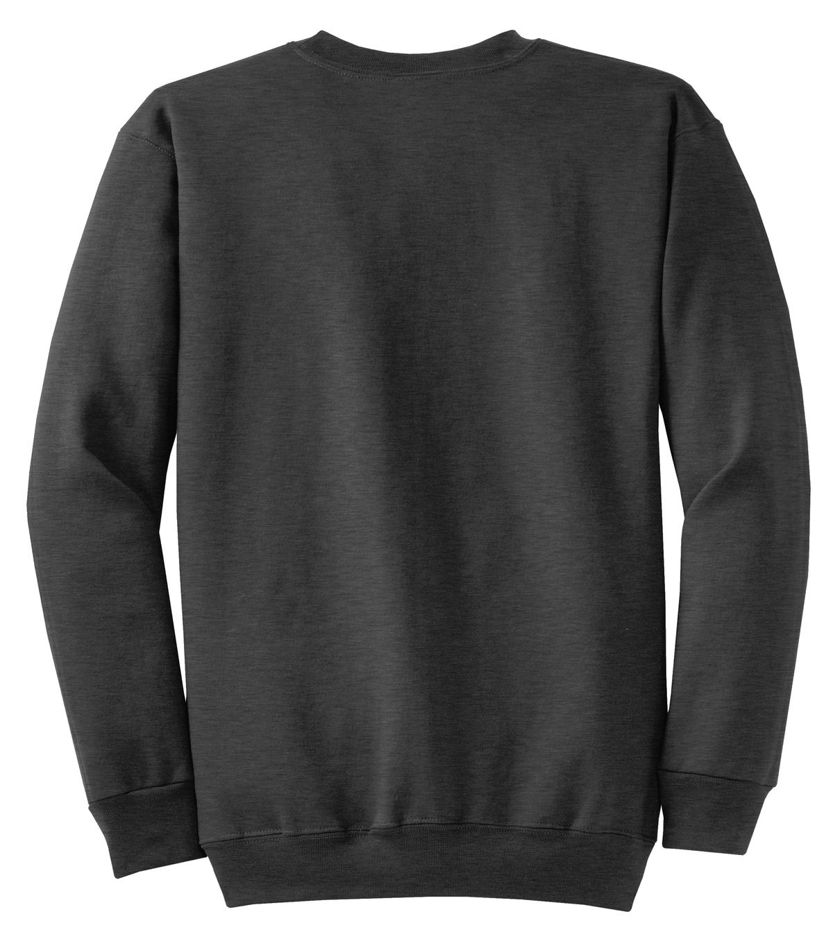 Unisex Core Fleece Crewneck Sweatshirt - Dark Heather Gray