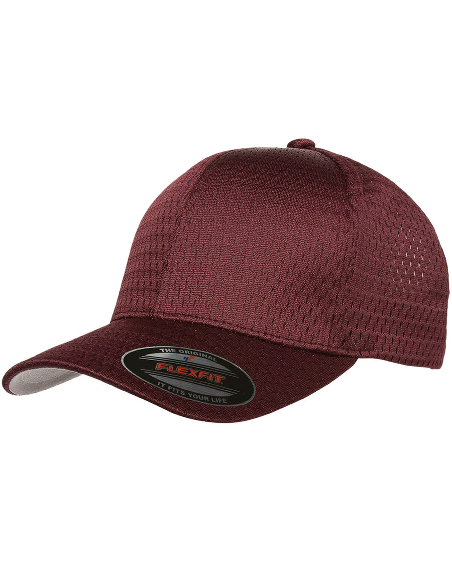 Unisex Athletic Mesh Cap - Maroon