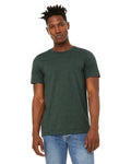 Unisex Sueded T-Shirt - Heather Forest