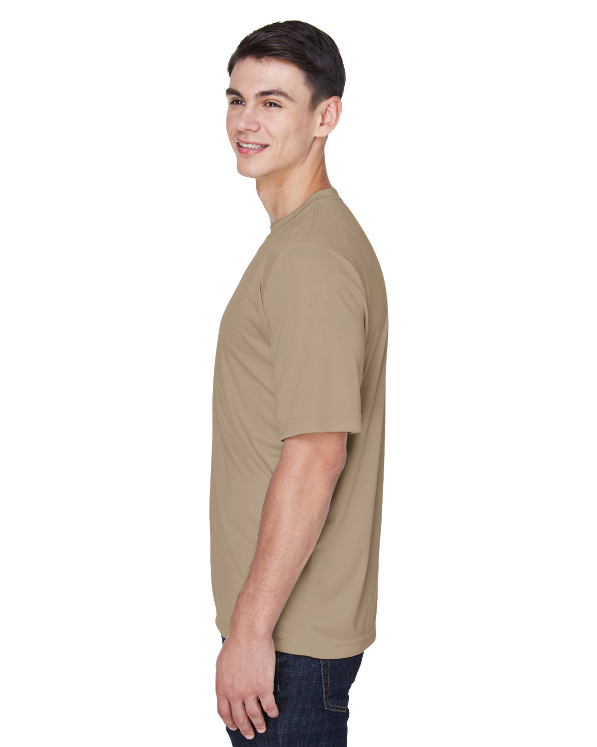 Men's Zone Performance T-Shirt - Desert Khaki