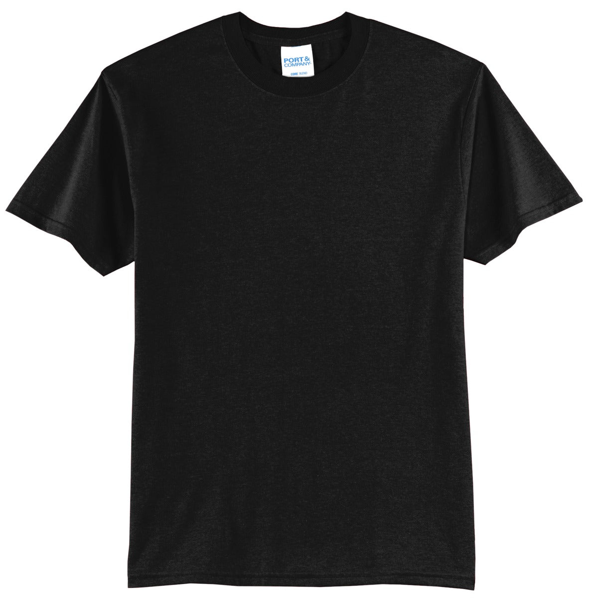 Unisex Core Blend Tee - Jet Black