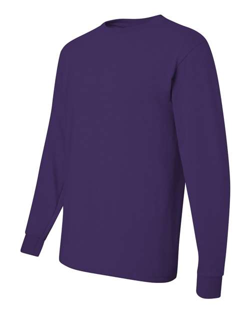 JERZEES 29LSR Deep Purple — side