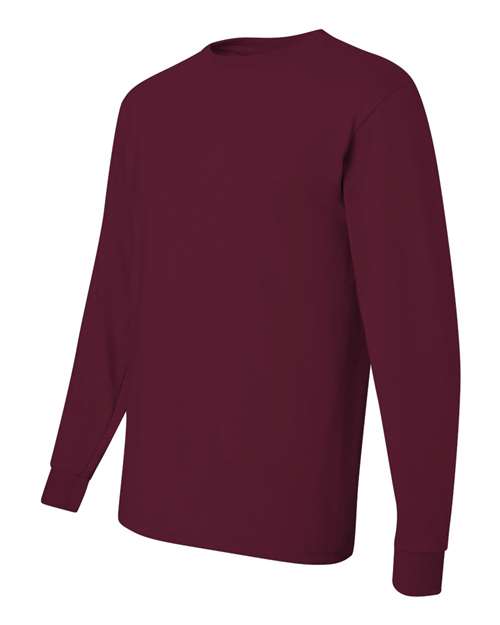 JERZEES 29LSR Maroon — side